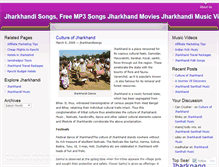 Tablet Screenshot of jharkhandisongs.wordpress.com