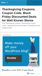 Mobile Screenshot of coupondealpro.wordpress.com