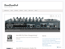 Tablet Screenshot of boomboompash.wordpress.com