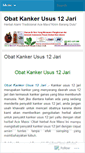 Mobile Screenshot of obatkankerusus12jariherbalblog.wordpress.com