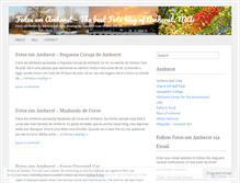 Tablet Screenshot of fotosemamherst.wordpress.com