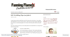 Desktop Screenshot of fanningflames.wordpress.com