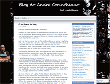 Tablet Screenshot of andrecorinthiano.wordpress.com