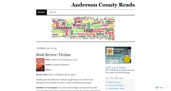 Desktop Screenshot of andersoncountylibrary.wordpress.com