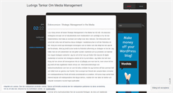 Desktop Screenshot of newstrom.wordpress.com