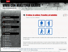 Tablet Screenshot of miasteniagravis.wordpress.com