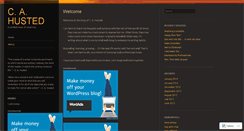 Desktop Screenshot of cahusted.wordpress.com