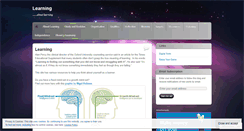 Desktop Screenshot of learningstudy.wordpress.com