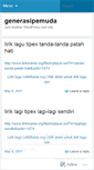 Mobile Screenshot of generasipemuda.wordpress.com
