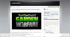 Desktop Screenshot of magnetosphera.wordpress.com