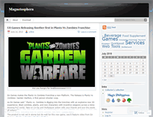 Tablet Screenshot of magnetosphera.wordpress.com