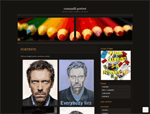 Tablet Screenshot of comandaportret.wordpress.com