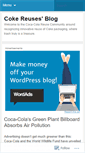 Mobile Screenshot of cokereuses.wordpress.com
