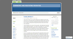 Desktop Screenshot of anotherlatter.wordpress.com