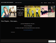 Tablet Screenshot of justdevinephotography.wordpress.com