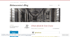 Desktop Screenshot of holmescruise.wordpress.com