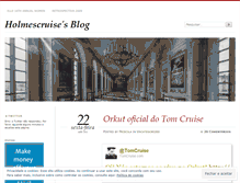 Tablet Screenshot of holmescruise.wordpress.com