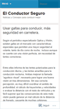 Mobile Screenshot of conductorseguro.wordpress.com