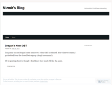 Tablet Screenshot of nizmir.wordpress.com