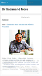 Mobile Screenshot of moresadanand.wordpress.com
