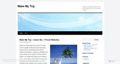 Desktop Screenshot of makemytripflight.wordpress.com