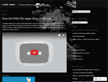 Tablet Screenshot of cosmiclurker.wordpress.com