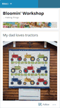 Mobile Screenshot of bloominworkshop.wordpress.com
