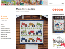Tablet Screenshot of bloominworkshop.wordpress.com