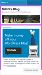 Mobile Screenshot of millid.wordpress.com