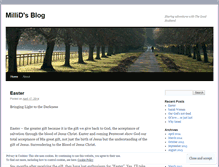 Tablet Screenshot of millid.wordpress.com