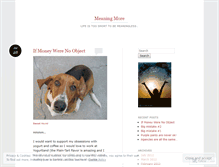 Tablet Screenshot of meaningmore.wordpress.com