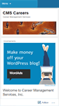 Mobile Screenshot of cmscareers.wordpress.com