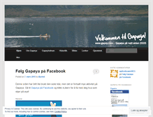 Tablet Screenshot of gapoy.wordpress.com