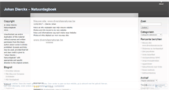 Desktop Screenshot of johandierckx.wordpress.com