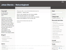 Tablet Screenshot of johandierckx.wordpress.com