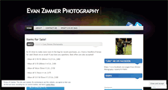 Desktop Screenshot of evanzimmer.wordpress.com