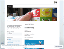 Tablet Screenshot of faithfullyme.wordpress.com