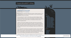 Desktop Screenshot of pepperdinewpp.wordpress.com