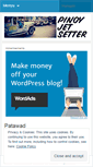 Mobile Screenshot of pinoyjetsetter.wordpress.com