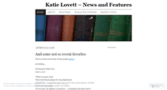 Desktop Screenshot of katielovett.wordpress.com