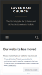 Mobile Screenshot of lavenhamchurch.wordpress.com