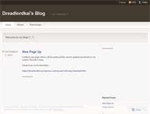 Tablet Screenshot of dreadlordkai.wordpress.com