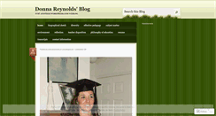 Desktop Screenshot of donnareynolds.wordpress.com