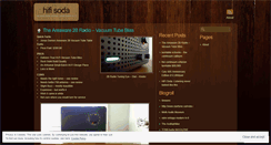 Desktop Screenshot of hifisoda.wordpress.com