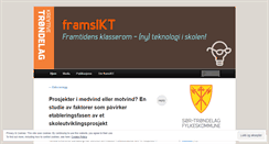 Desktop Screenshot of framsikt.wordpress.com