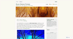 Desktop Screenshot of dailydesignpapers.wordpress.com