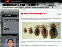 Tablet Screenshot of licehunter.wordpress.com