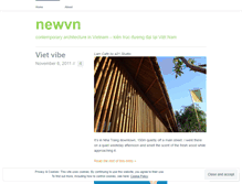 Tablet Screenshot of newarchinvn.wordpress.com
