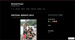 Desktop Screenshot of denmasfauzi3074.wordpress.com