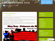 Tablet Screenshot of chs141a.wordpress.com